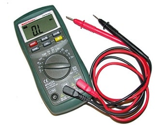 Multímetro Digital profesional, Digital, DMM, CA, CC, corriente de voltaje,  Ohm, capacitancia, hFE, amperímetro portátil, voltímetro