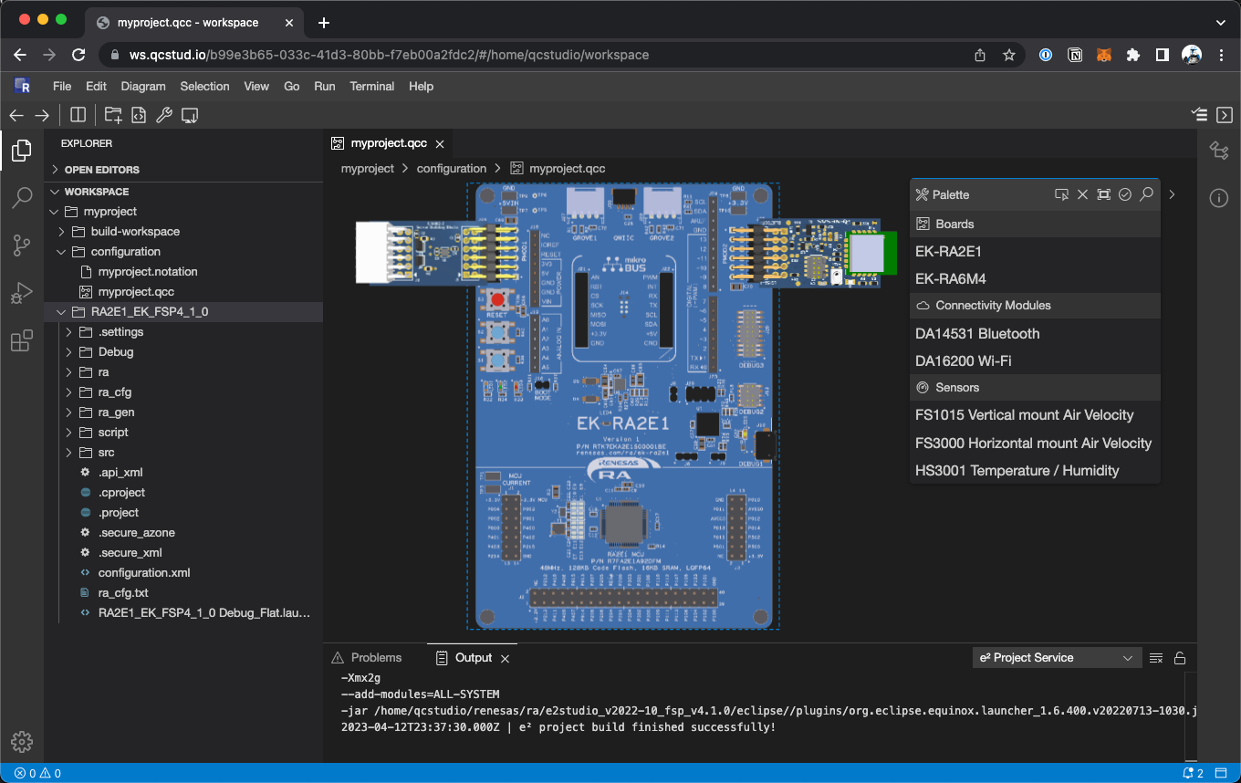 pantalla quick connect studio