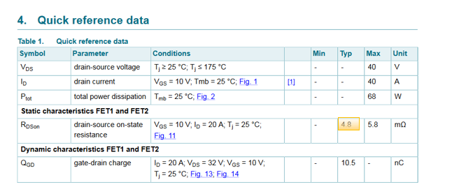 lectura de mosfet