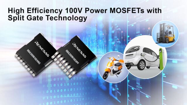 Renesas presenta nuevos MOSFET