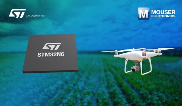 Mouser ya suministra los nuevos microcontroladores STM32N6