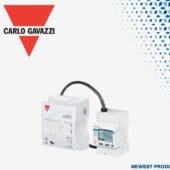 Mouser ya tiene en stock los contadores de energía CC DCM1 de Carlo Gavazzi