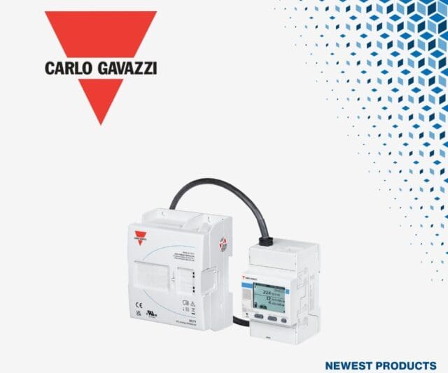 Mouser ya tiene en stock los contadores de energía CC DCM1 de Carlo Gavazzi